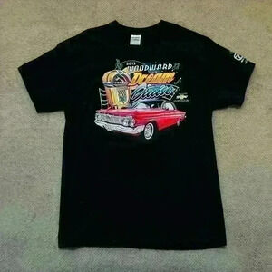 Woodward Dream Cruise 2013 Gildan Men’s Medium Cotton Short Sleeve Graphic Tee